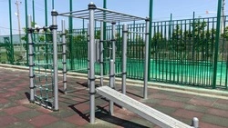Ещё одну спортивную площадку построили в селе Дивном