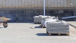 Благоустройство центральной площади стартовало в селе Дивном