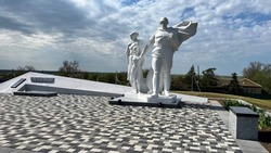 В Апанасенковском округе отреставрировали монумент бойцам Советской армии