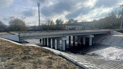 Реконструкцию моста завершают в селе Рагули Апанасенковского округа